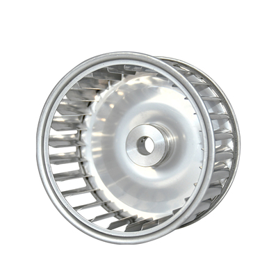 304不锈钢烤箱风叶轮耐高温风机配件插片式风机长轴电机离心风轮